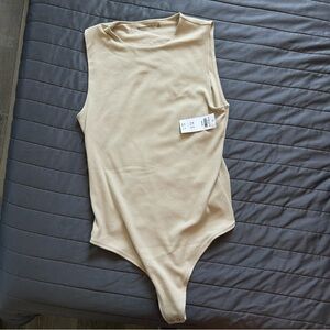 Abercrombie & Fitch Ribbed Sleeveless Bodysuit